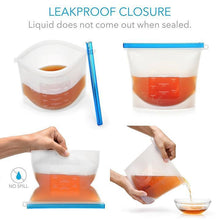 Load image into Gallery viewer, Reusable Silicone Food Preservation Bag - Versatile Kitchen Cooking Utensil